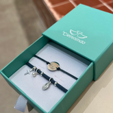 CHIC set - silver bracelets